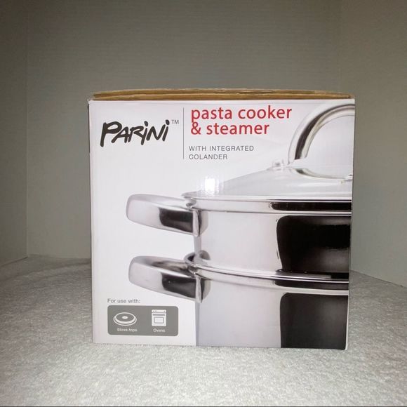 🆕 Parini Pasta Cooker & Steamer (NWOT) - Picture 5 of 5